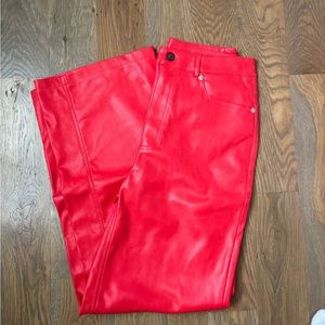 urban outfitters leather pants